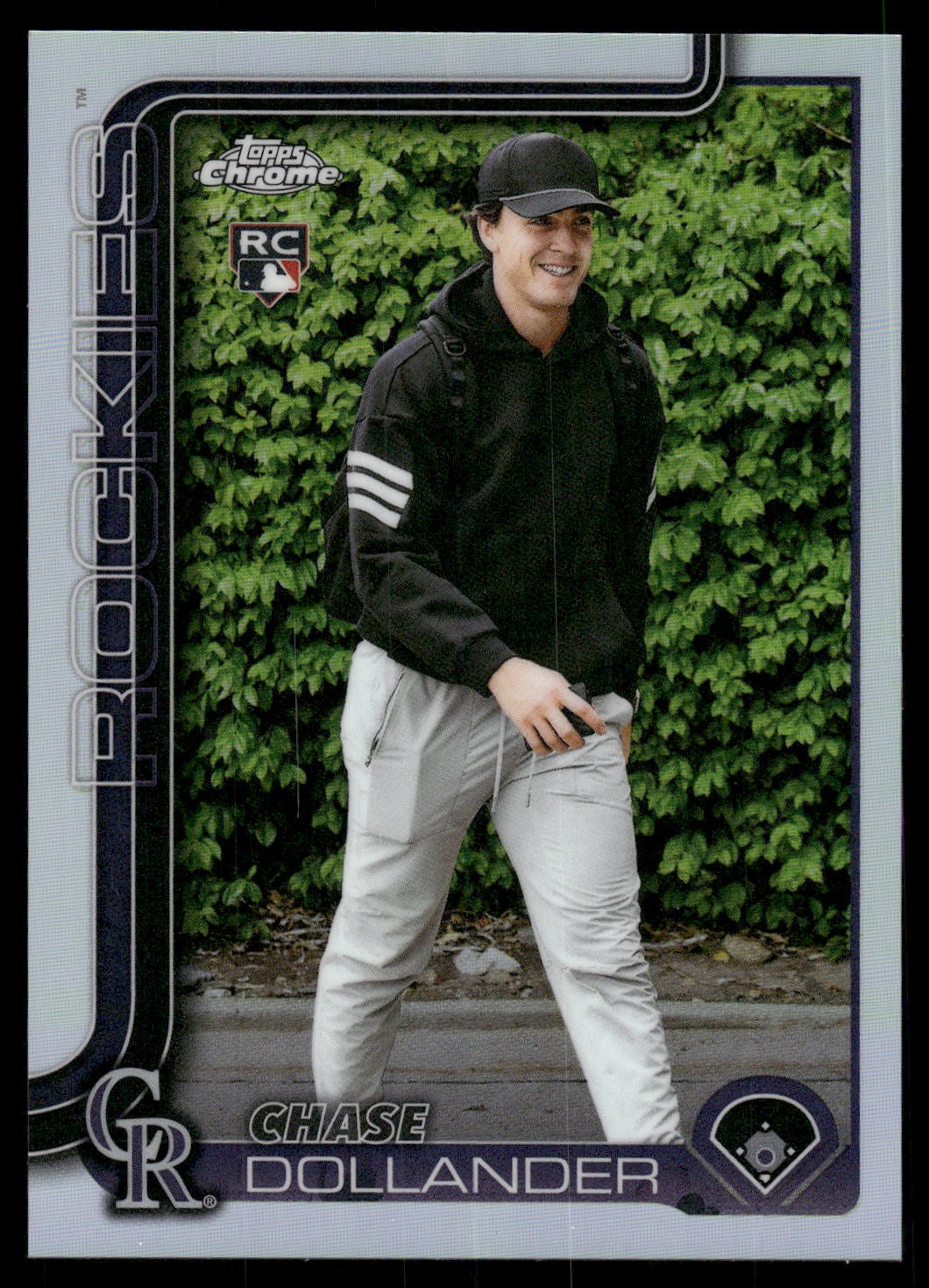 2025 Topps Chrome Update Chase Dollander IMAGE VARIATION #USC18 Colorado Rockies