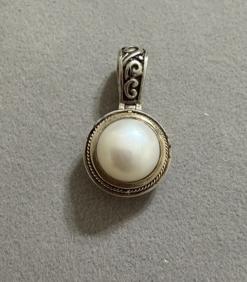 BH Effy Anhänger 925 Sterling Silber & 18K Gold Zuchtperle