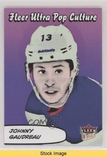 2021-22 Upper Deck Fleer Ultra Pop Culture Johnny Gaudreau #PC-38 READ 0p6