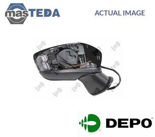 2322M02 OUTSIDE REAR VIEW MIRROR LHD ONLY RIGHT LORO FOR MAZDA 3