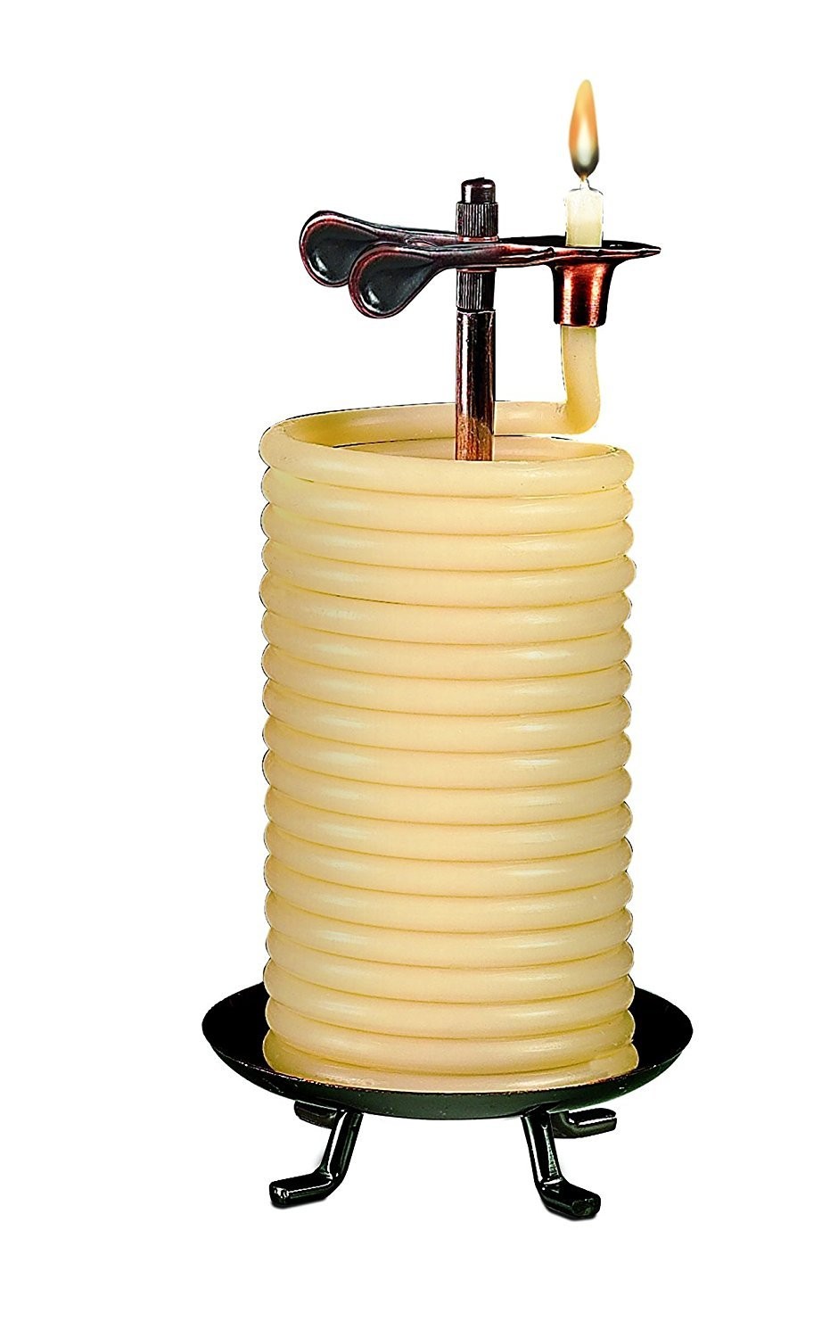 Candle by the Hour 80-Hour Vertical Candle, Eco-friendly Nat