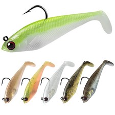 A-2"-0.16oz Pre-Rigged Paddle Tail Swimbait For Bass Pike Trout Walleye