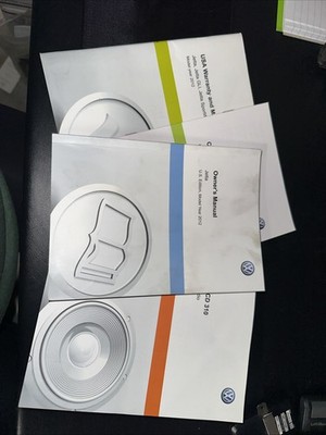 2012 Volkswagen Jetta Owner Manual With Case
