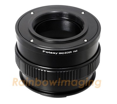 M42 Screw Lens to Canon EOS R R100 R50 R7 R6II Adapter Macro Focusing Helicoid