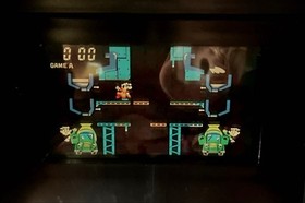 Nintendo Mario&rsquo;s Cement Factory Tabletop Game & Watch 1983 Boxed Tested #45