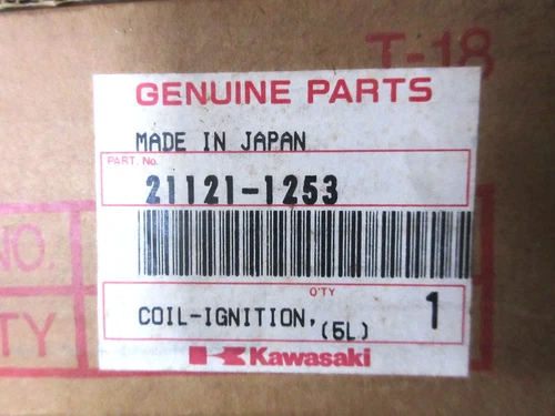 KAWASAKI  ZX750 NINJA   NOS  IGNITION COIL  ZX-7R  ZX600E ZZR600      21121-1253