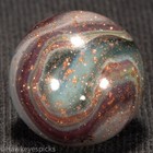 D.A.S. UV LUTZ FRITTY STARGAZER Swirl Marble 23/32 Mint Hawkeyespicks sg — photo 6
