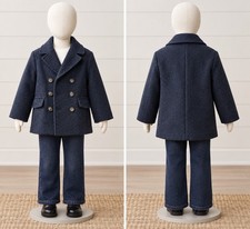 Cat And Jack Navy Little Boys Pra Coat NWT