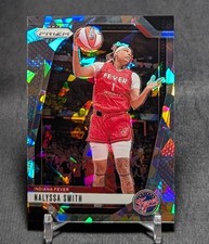 NaLyssa Smith Silver Cracked Ice 2024 Prizm WNBA Basketball #137 Indiana Fever
