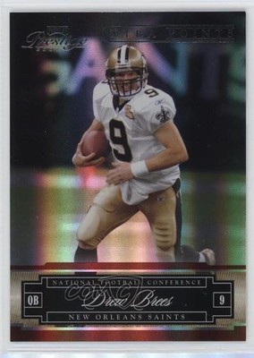 2007 Playoff Prestige Xtra Points Red 46/100 Drew Brees #91 HOF 09wc