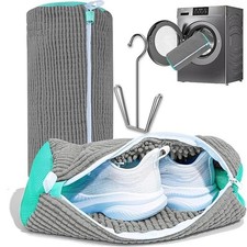 2Pcs Shoe Washing Machine Bag Cleaning Bag for All Shoe Types Laundry Shoe Bag