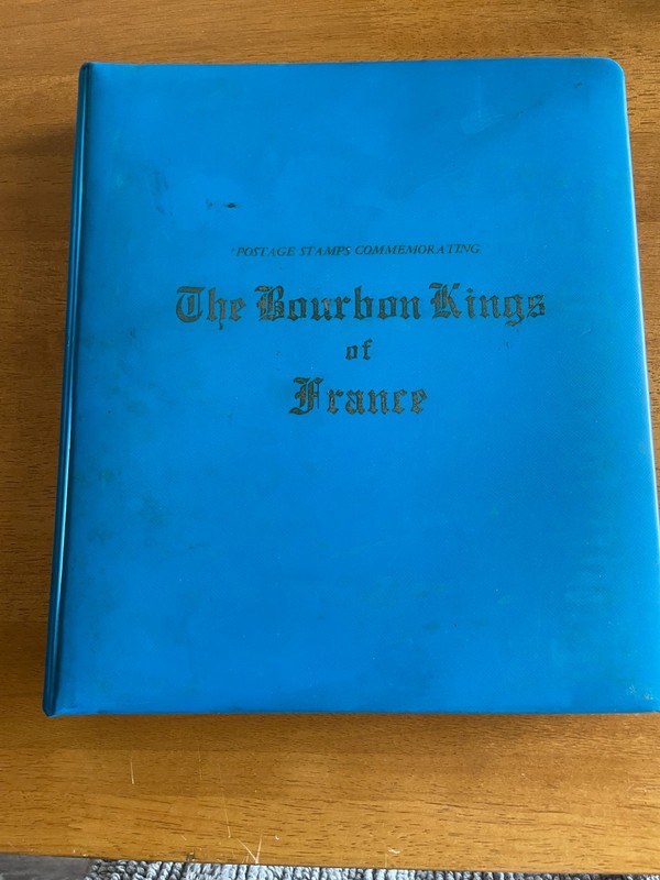 The Bourbon Kings of France Book With The Stamps (sale 33)