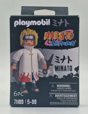 Playmobil Naruto: Minato Set 6 Teile Anime Actionfigur Sammlerstück 71109