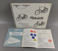 Motobécane Mobylette Motoconfort BP Zoom Catalogues D'origine Notices Techniques