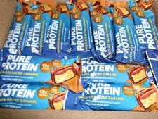67 protein bars - Pure Protein - 3 flavors- Chewy Chocolate Chip READ DESC  