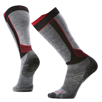 Smartwool Intraknit Ski Targeted Cushion Men's Over the Calf Socks, Black, X-Lar
