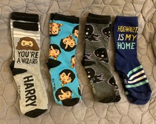Harry Potter Crew Socks Women s Size 4-10 New No Tags 4 Pairs