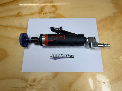 #ad Snap on Tools USED RED 1 HP Heavy Duty Die Grinder PTGR400 $274.95