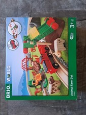 Brio Animal Farm Set 33984 30pcs DAMAGED BOX