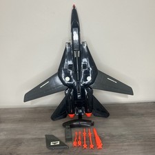1983 HASBRO GI JOE NIGHT FORCE NIGHT BOOMER SKYSTRIKER JET INCOMPLETE