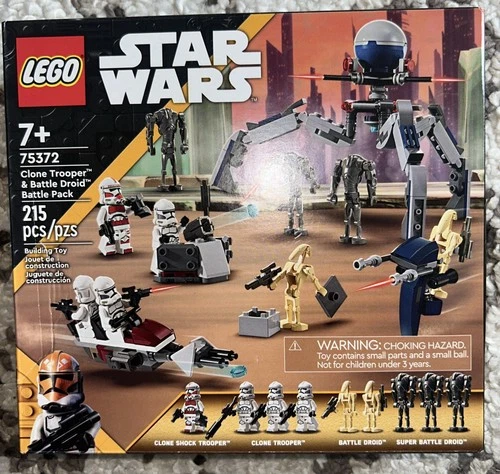 New ListingLEGO Star Wars Clone Trooper & Battle Droid Battle Pack 75372 215 Pieces Boxed