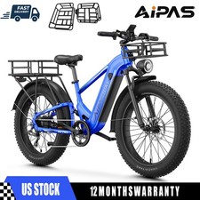 26"Ebike 1800W 36Mph Electric Bike Mountain Bicycle Fat Tire E-bike for Adults