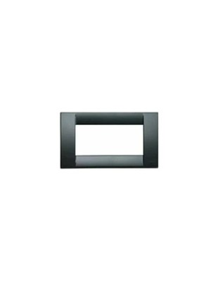Vimar Idea 4Mod Silk Graphite Plate