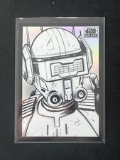 2022 Topps Chrome Star Wars Galaxy #BV-92 Sketch Variation