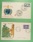 DR WHO 1950s FRENCH EQUATORIAL AFRICA 2 FDC R49119