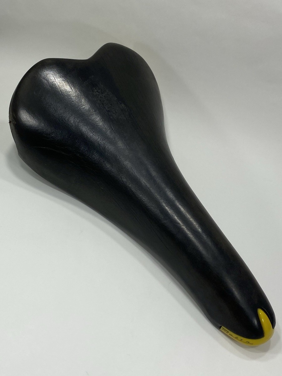 Selle Vintage Selle Italia Turbo Matic Jaune – Années 1990