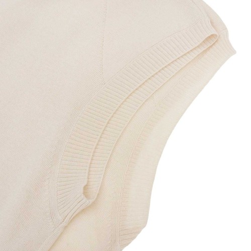 CHANEL Coco Mark Henry Neck Vest P46543K05878 Women'S Ivory Apparel Accessories - Picture 4 of 6