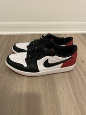 Size 11 - Air Jordan 1 Retro OG Low Black Toe for sale online | eBay
