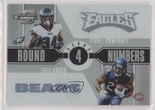 2017 Panini Contenders Optic Round Numbers 51/75 Donnel Pumphrey Tarik Cohen 0q3