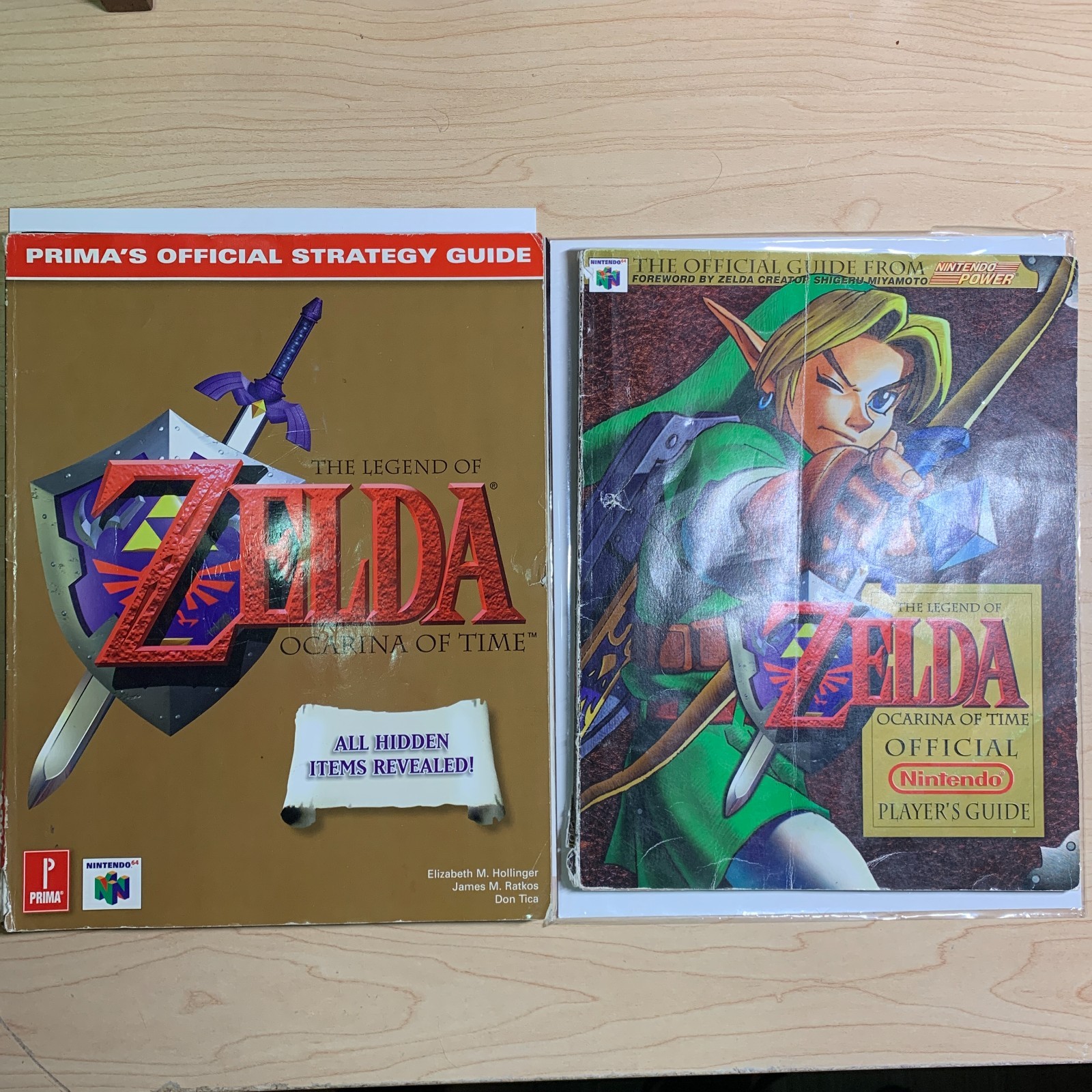 Legend of Zelda Ocarina of Time Official Prima Nintendo Player's Guide Map Songs