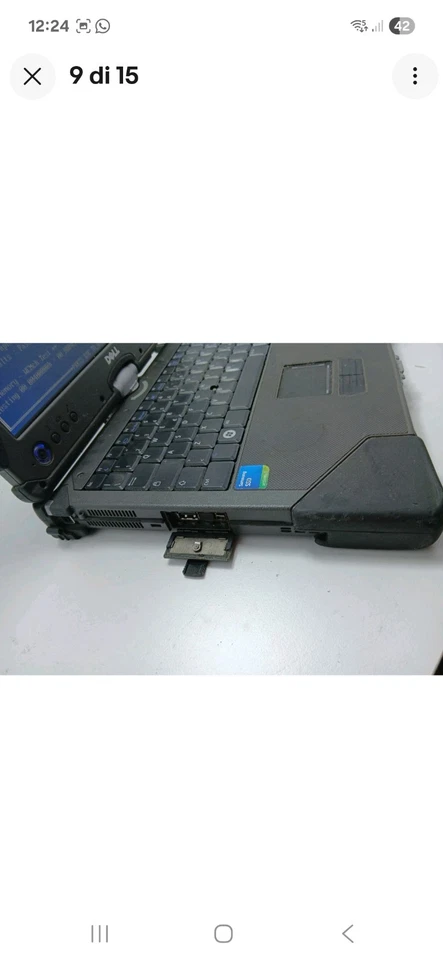 Dell Latitude XT2 XFR P05S Core2Duo U9600 1,6 GHz 3 GB RAM + adattatore - Immagine 3 di 4