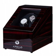 Uhrenbeweger APOLLO SINCE 1973  fur 2+3 uhr Exklusive Uhrenbox Uhrenkasten