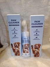     3 Dog Paw Cleaners for Sm.-Lg. Dogs, Paw Scrubber; No-Rinse Foaming Cleanse   