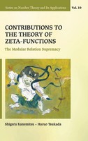 Kanemitsu Shigeru | Contributions TO THE Theory OF ZETA-FUNCTIONS | Buch (2014)