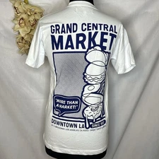 nwot grand central market unisex t shirt size small los angeles LA foodie