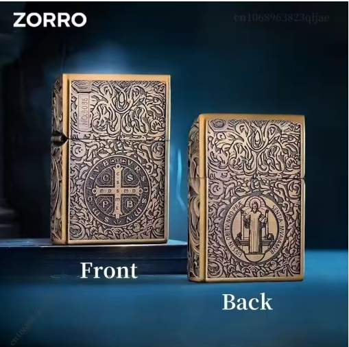 ZORRO Oversized Kerosene Lighter Metal Constantine Style Heavy