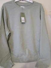Goodfellow  Co French Terry Crewneck Pullover Mens Sweatshirt Sage Size XXL