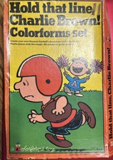 Vintage Colorforms Charlie Brown Hold That Line Set 753