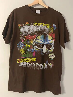 Mf Doom Rap Tee Shirt Brown, Graphic Shirt, Unisex Style Tshirt