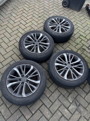 Verso Custom Rims Toyota Verso MK2 17 Inch Wheels and Tyres Set of 4 | eBay UK