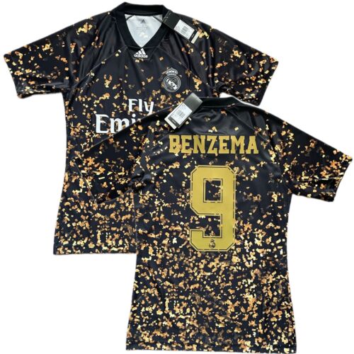 Cuarta camiseta del Real Madrid 2019/20 #9 de Benzema pequeña Adidas Special EA Sports nueva - Imagen 1 de 12