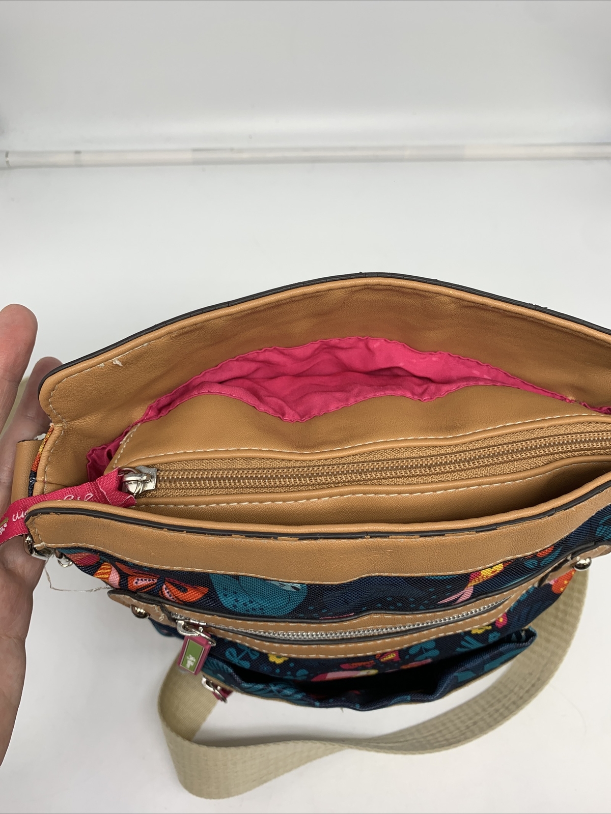 Lilly Bloom Sloth Butterfly Parrot Pattern Crossbody … Gem