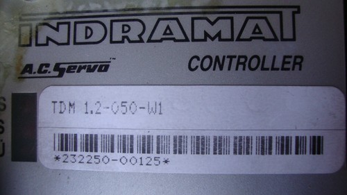 Indramat AC-Servo Controller TDM1.2-050-W1 *** 6 Months Warranty *** - Bild 3 von 3