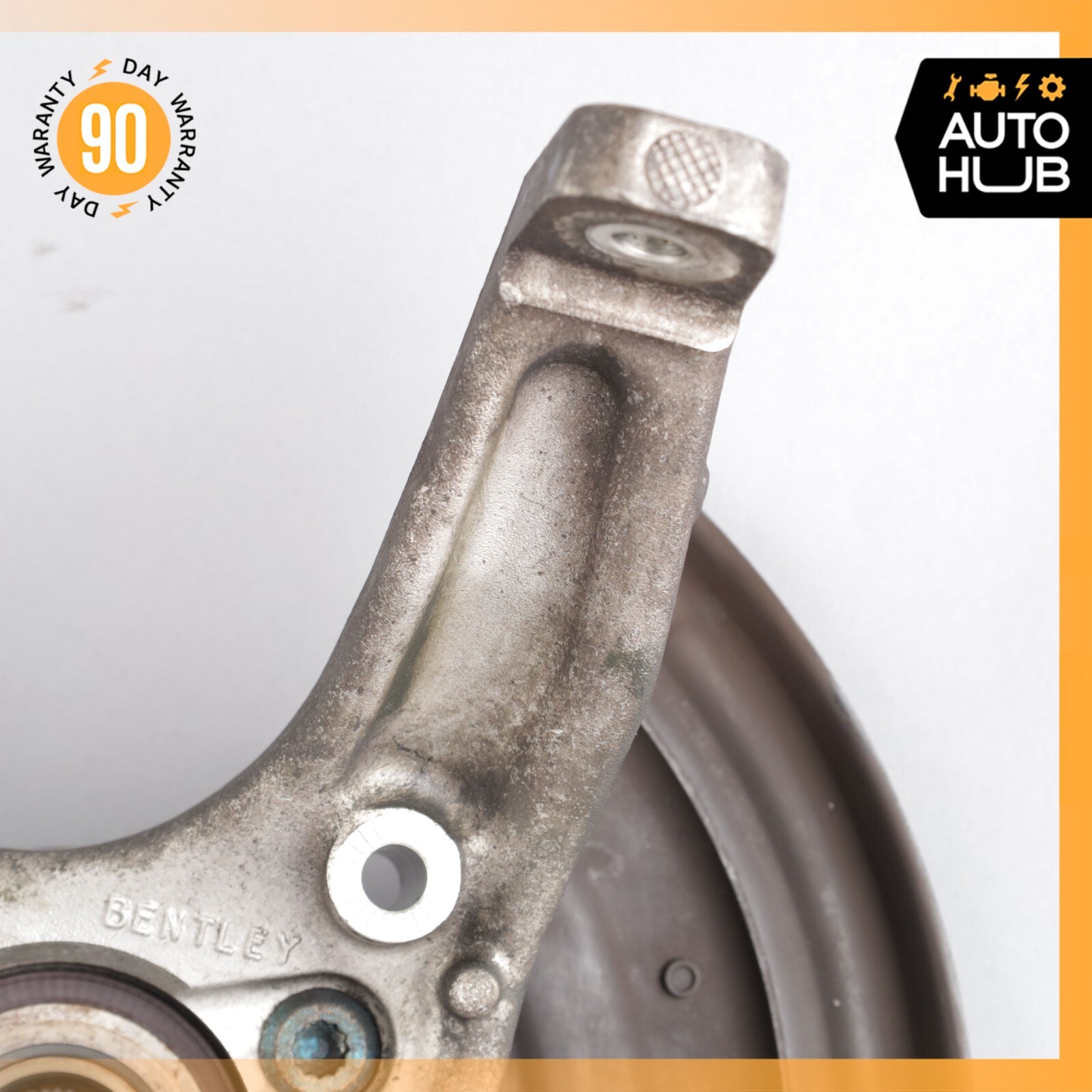 07-11 Bentley Continental GTC Rear Right Side Spindle Knuckle Hub OEM 60k