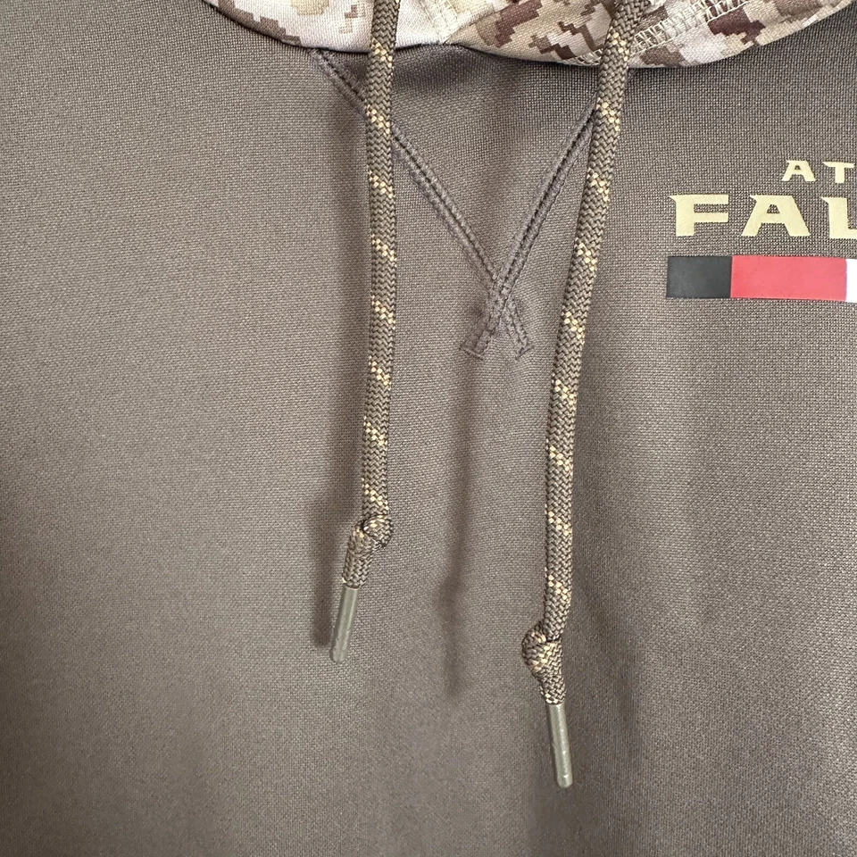 Nike Dri-Fit  Hoodie Youth Small NFL Atlanta Falcons Salute to Service Camo USA - Image 4 of 4