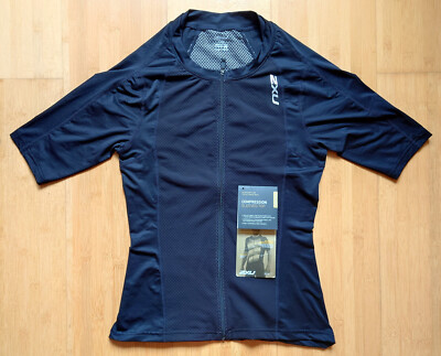 2XU-Herren Comp.Sleeved Top schwarz Gr. XL Neuware m.Etikett